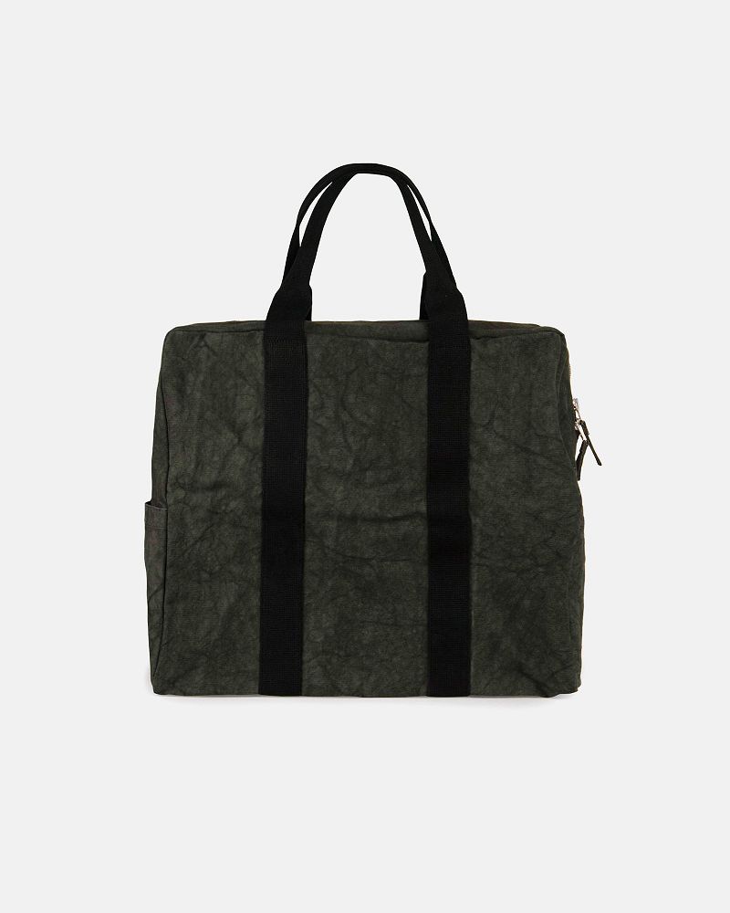 STUSSY CANVAS FLIGHT BAG Noir | STUSSY-55899