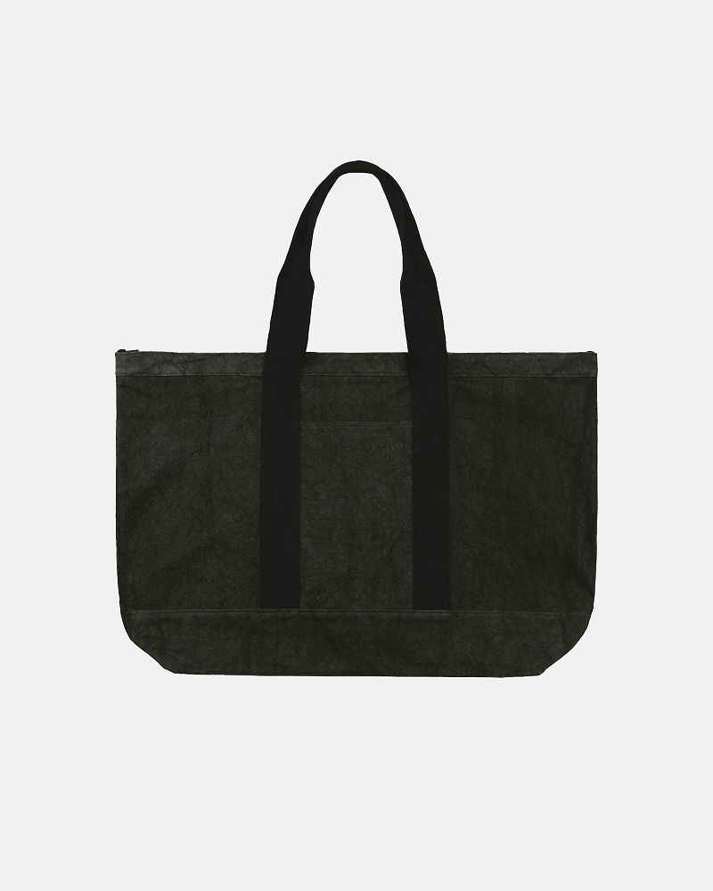 STUSSY CANVAS XL TOTE BAG Noir | STUSSY-55898
