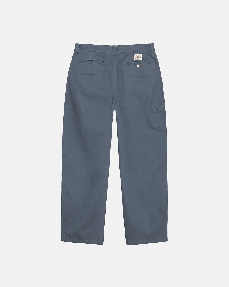 STUSSY CHINO WORK PANT Bleu Marine | STUSSY-56079