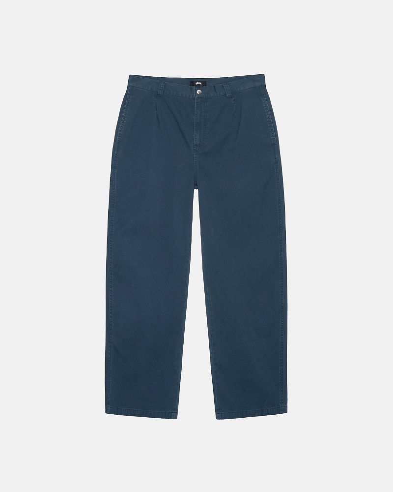 STUSSY CHINO WORK PANT Bleu Marine | STUSSY-56076