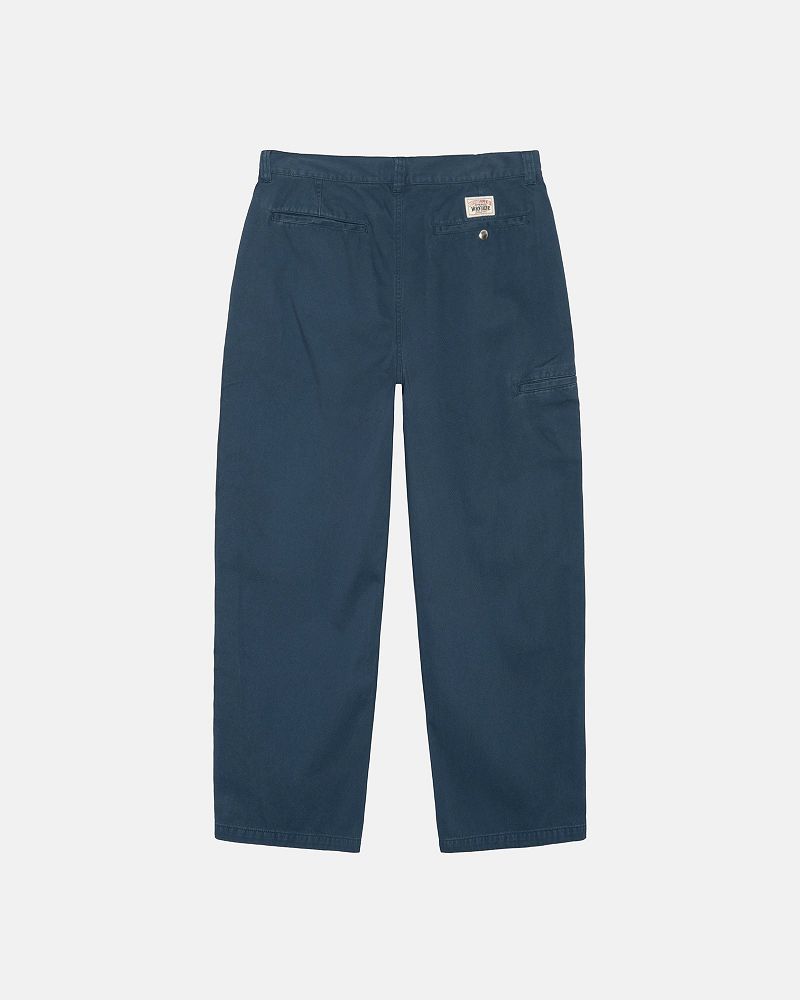 STUSSY CHINO WORK PANT Bleu Marine | STUSSY-56076