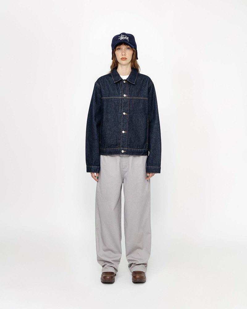 STUSSY CHINO WORK PANT Grise Clair | STUSSY-56077