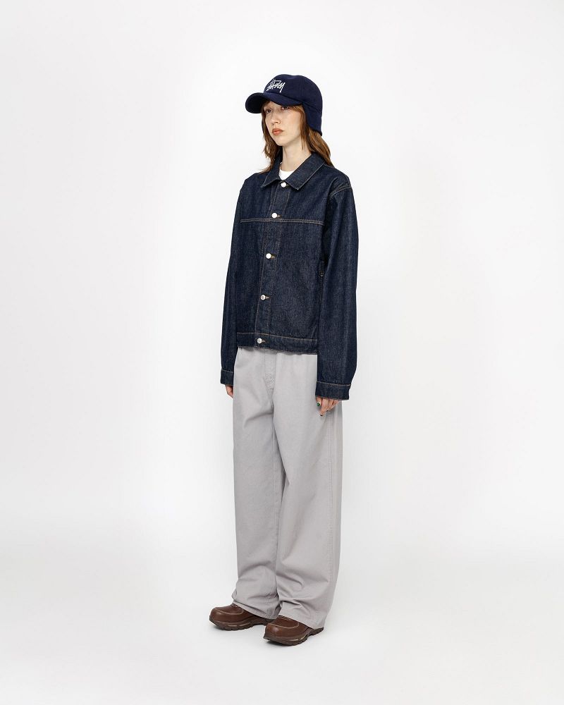 STUSSY CHINO WORK PANT Grise Clair | STUSSY-56077