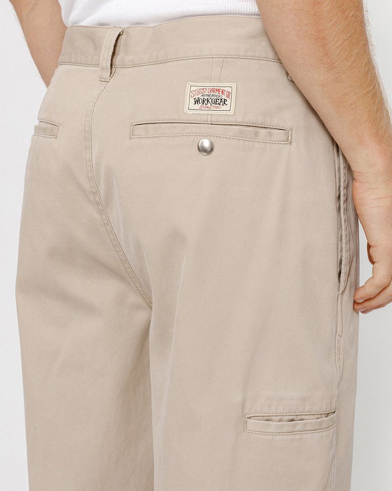 STUSSY CHINO WORK PANT Kaki | STUSSY-56075