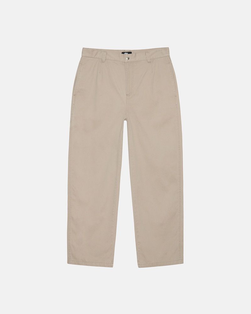 STUSSY CHINO WORK PANT Kaki | STUSSY-56075
