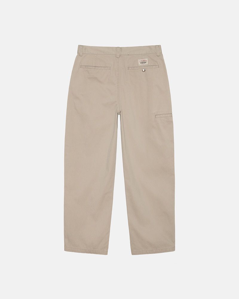 STUSSY CHINO WORK PANT Kaki | STUSSY-56075