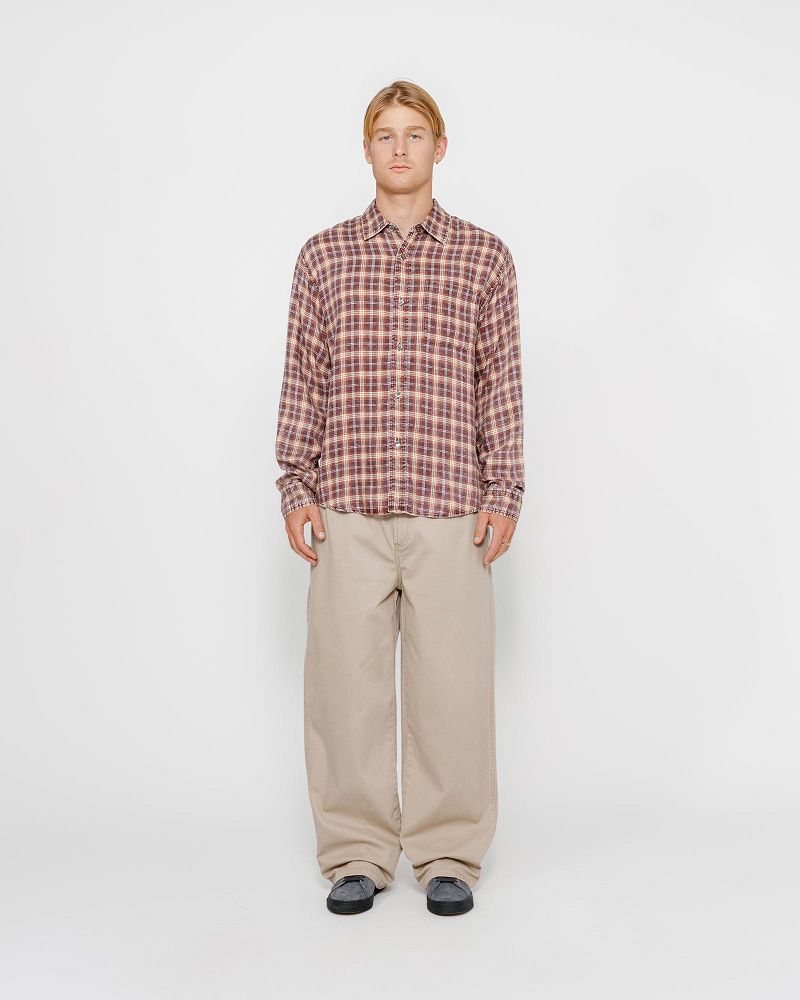 STUSSY CHINO WORK PANT Kaki | STUSSY-56075