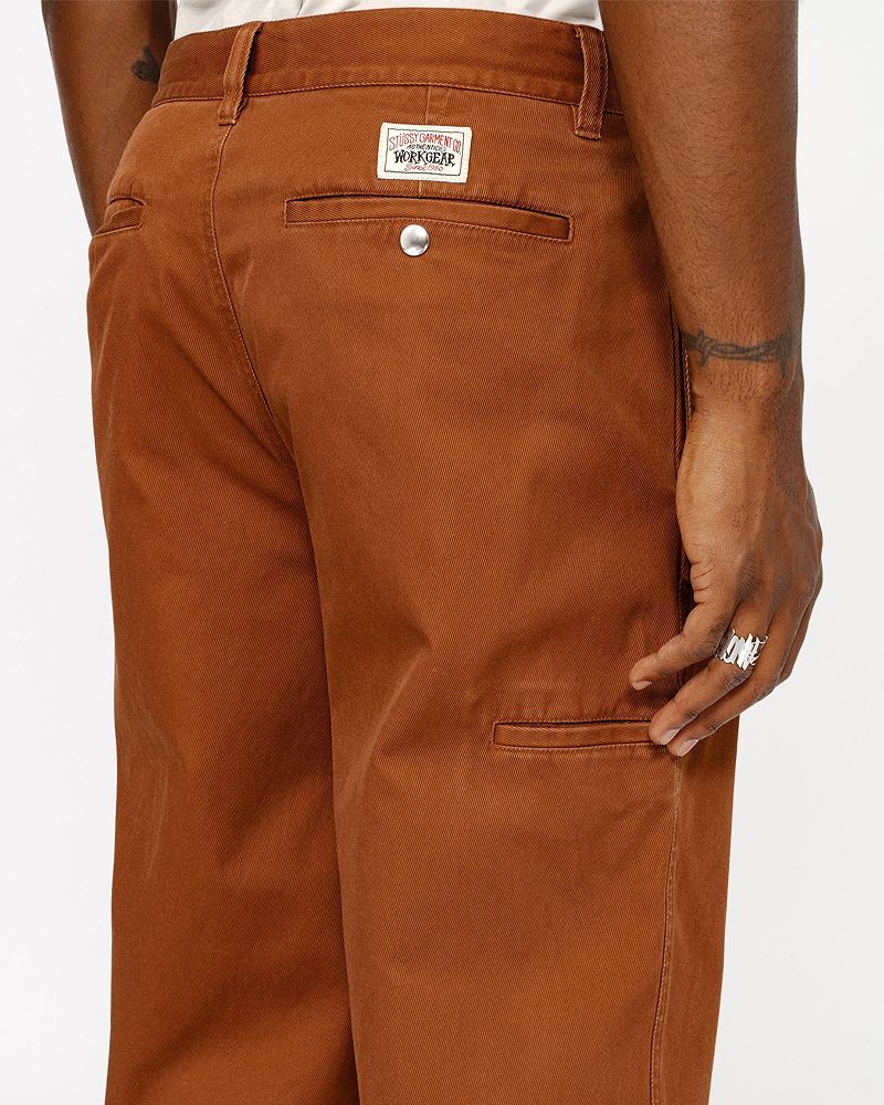 STUSSY CHINO WORK PANT Marron | STUSSY-56081