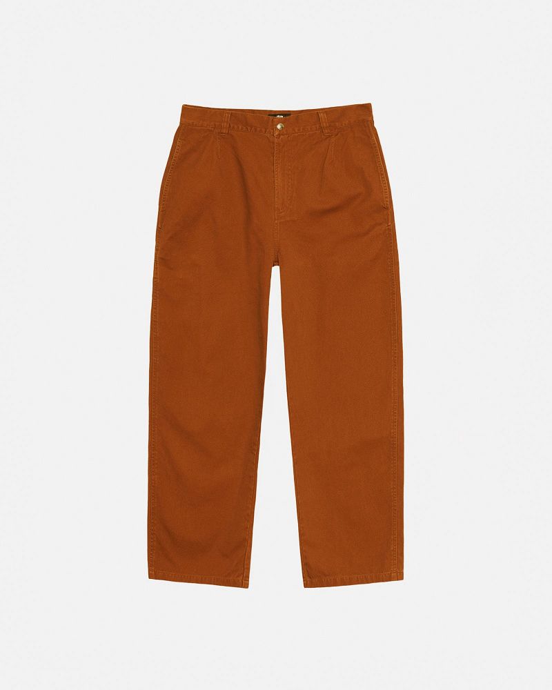 STUSSY CHINO WORK PANT Marron | STUSSY-56081