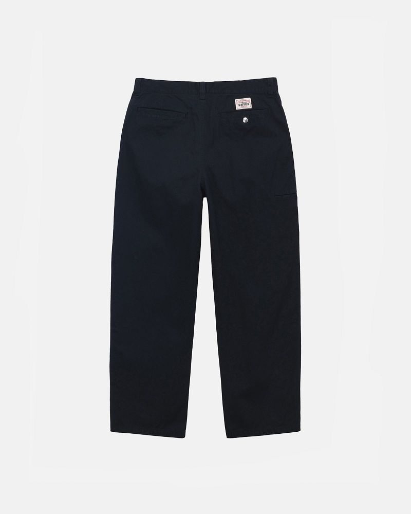 STUSSY CHINO WORK PANT Noir | STUSSY-56074