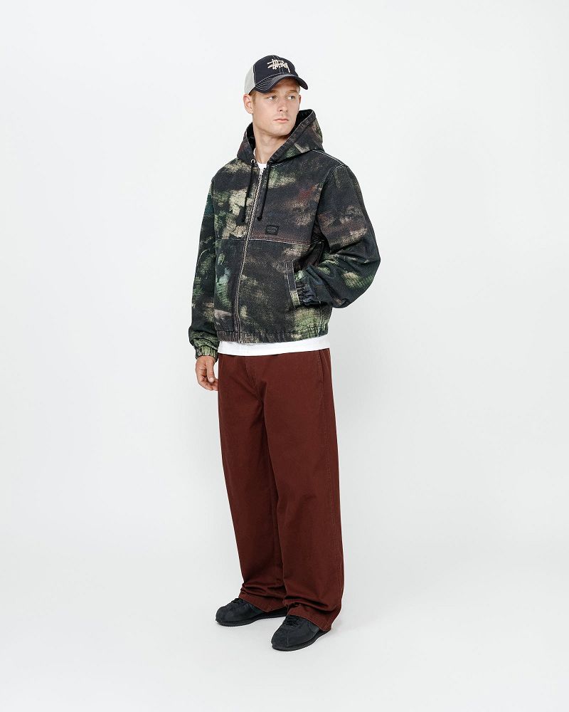 STUSSY CHINO WORK PANT Rouge Foncé | STUSSY-56080