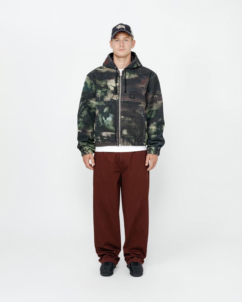STUSSY CHINO WORK PANT Rouge Foncé | STUSSY-56080