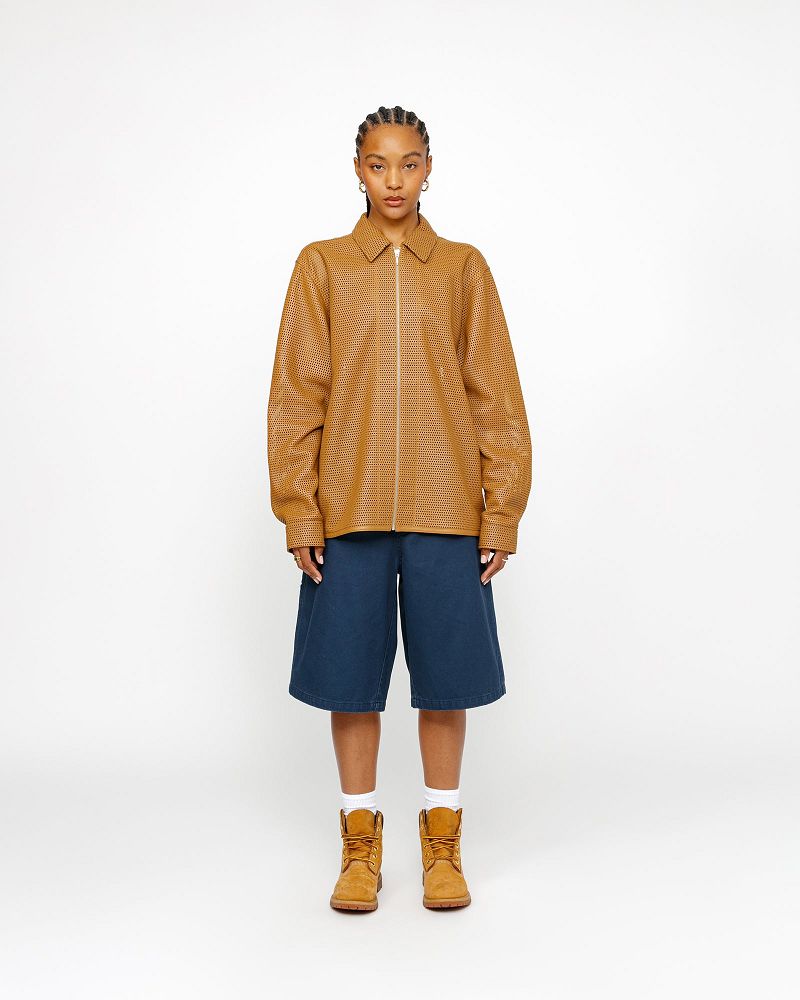 STUSSY CHINO WORK SHORT Bleu Marine | STUSSY-56039