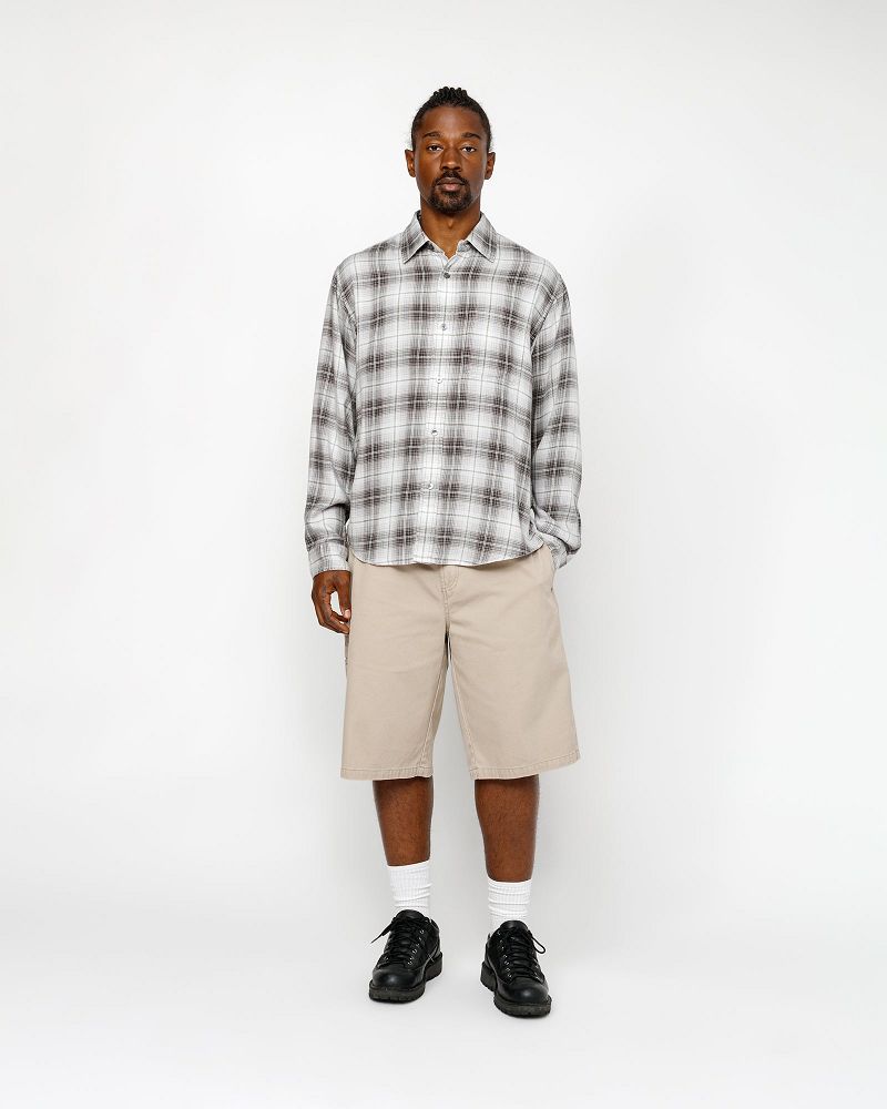 STUSSY CHINO WORK SHORT Kaki | STUSSY-56038