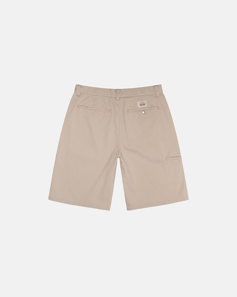 STUSSY CHINO WORK SHORT Kaki | STUSSY-56038
