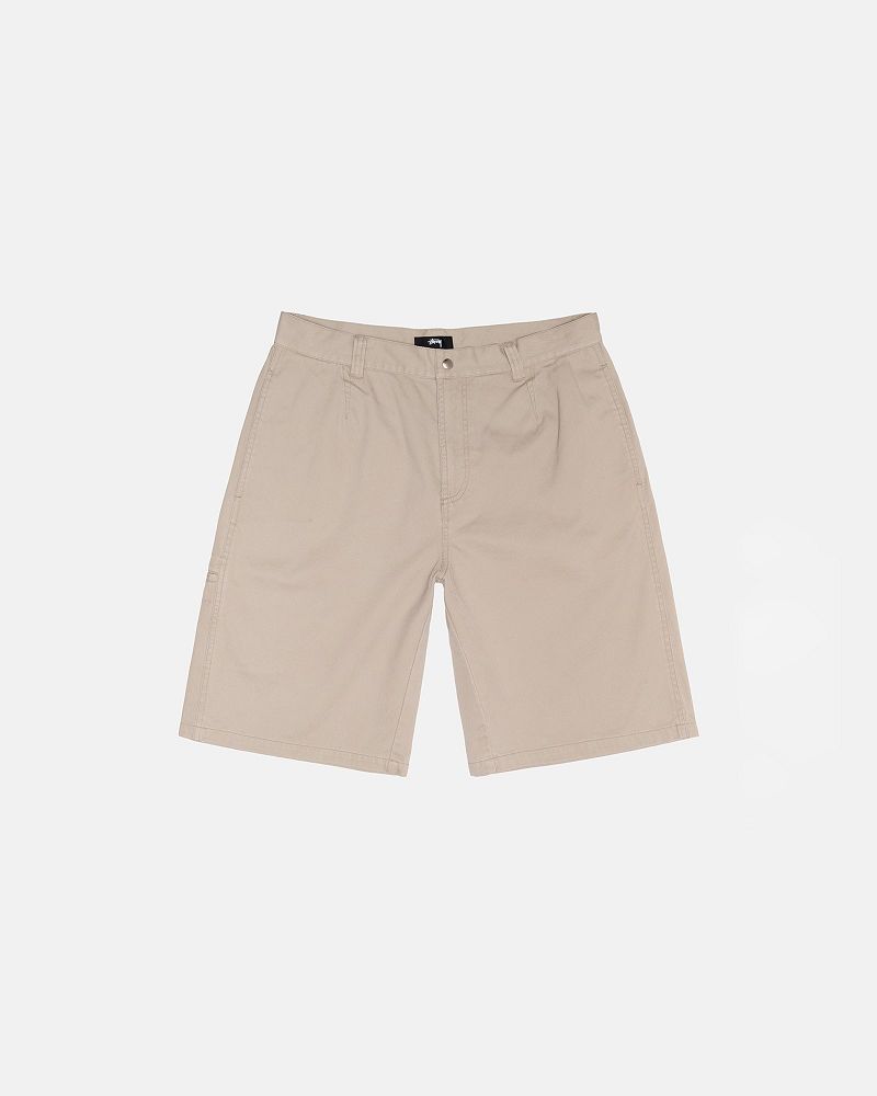 STUSSY CHINO WORK SHORT Kaki | STUSSY-56038