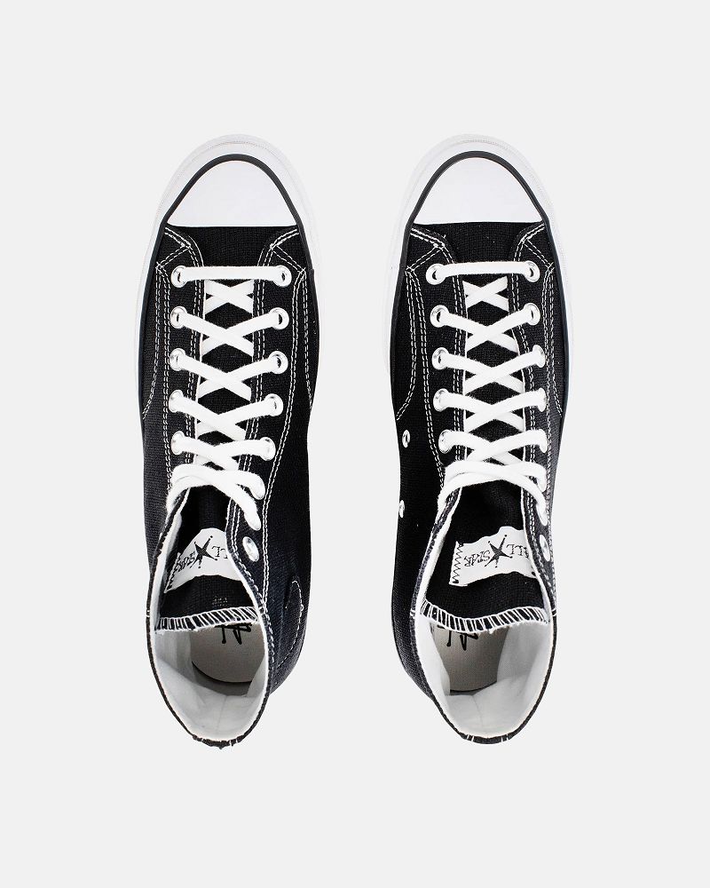 STUSSY CONVERSE CHUCK 70 HI Noir Blanche | STUSSY-55914