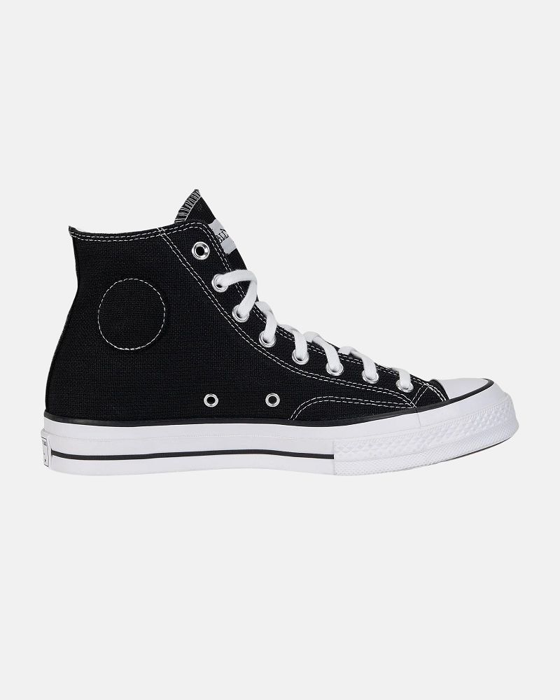 STUSSY CONVERSE CHUCK 70 HI Noir Blanche | STUSSY-55914