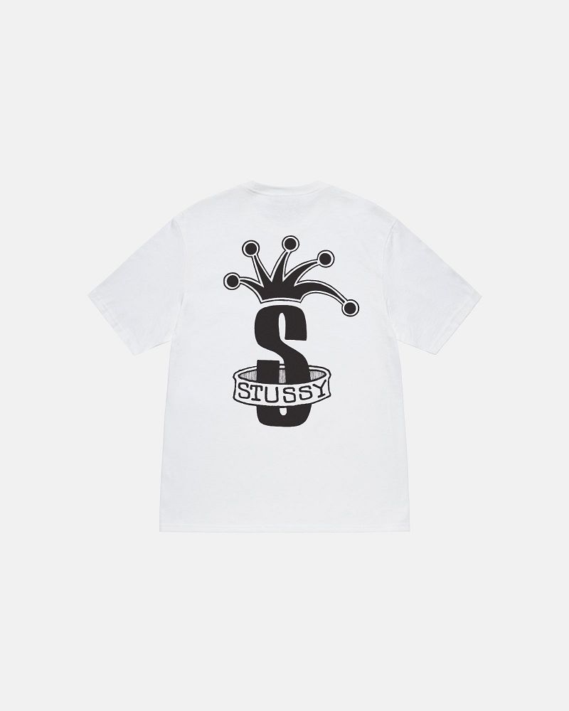 STUSSY CROWN BAND TEE Blanche | STUSSY-56305