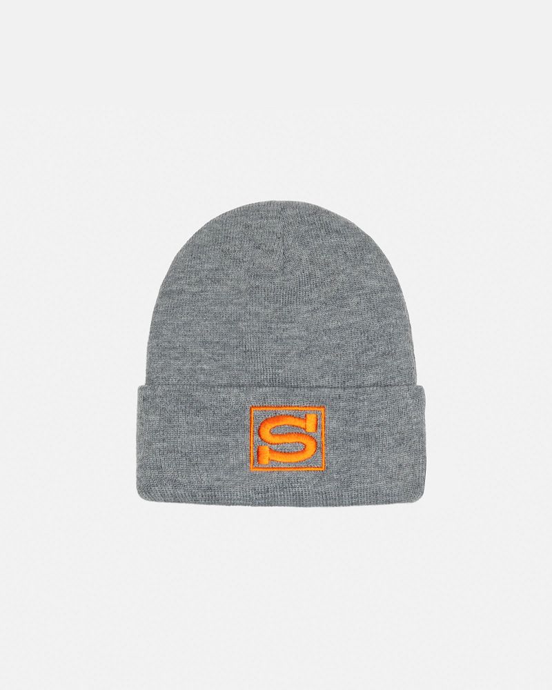 STUSSY CUFF BEANIE S SPORT Grise | STUSSY-56027