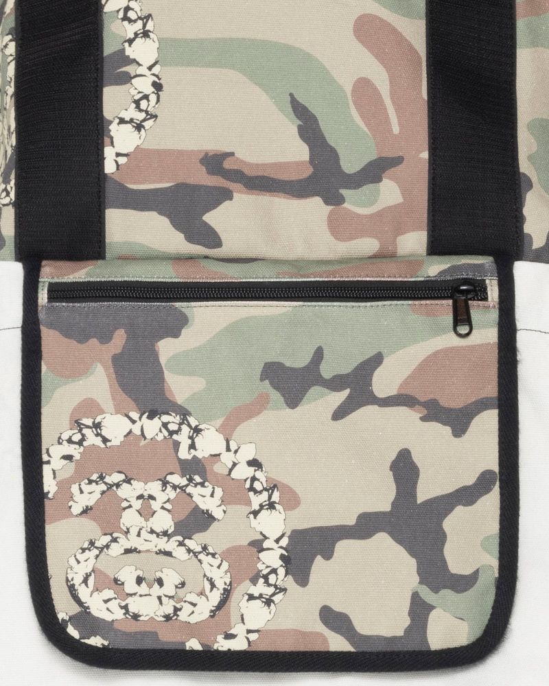 STUSSY DENIM TEARS MESSENGER BAG Camouflage | STUSSY-55884