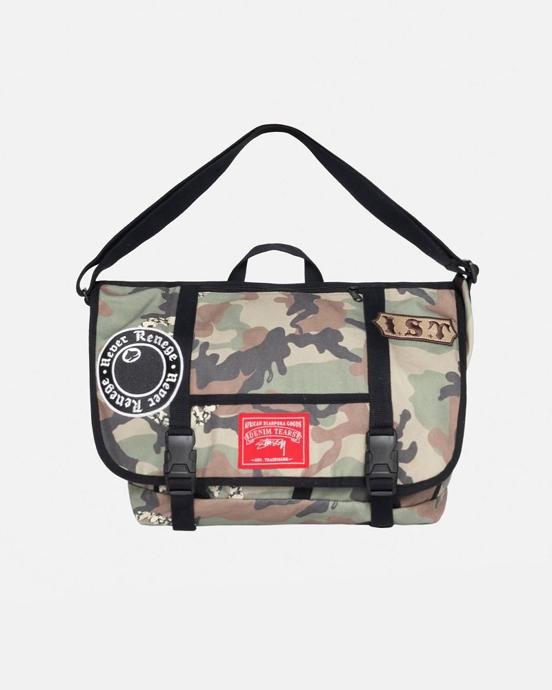 STUSSY DENIM TEARS MESSENGER BAG Camouflage | STUSSY-55884