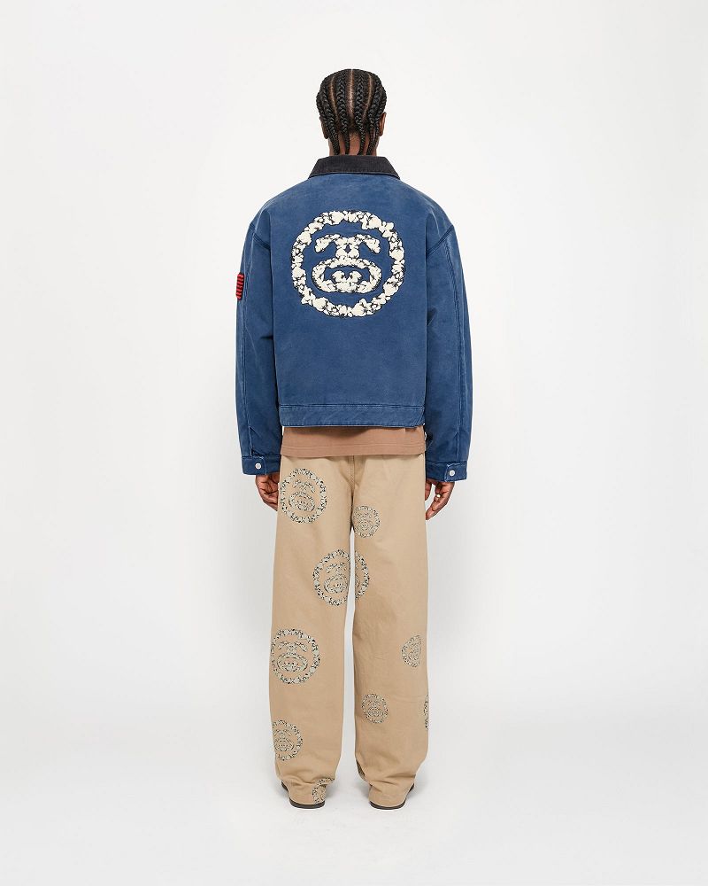 STUSSY DENIM TEARS SS WREATH CHINO Kaki | STUSSY-56073