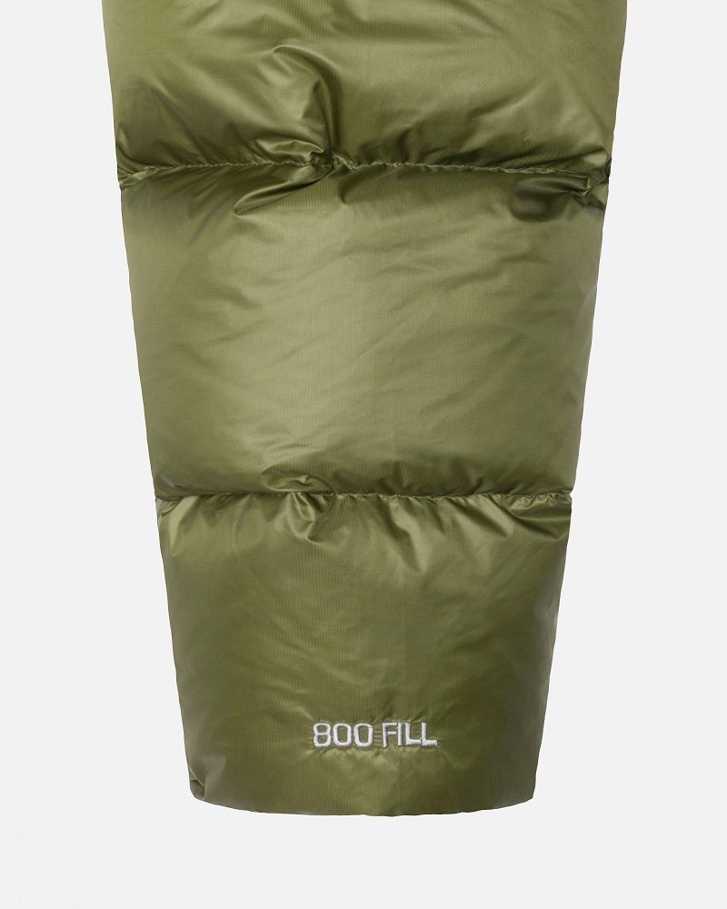 STUSSY DOWN PARKA MICRO RIPSTOP Vert Olive | STUSSY-56352
