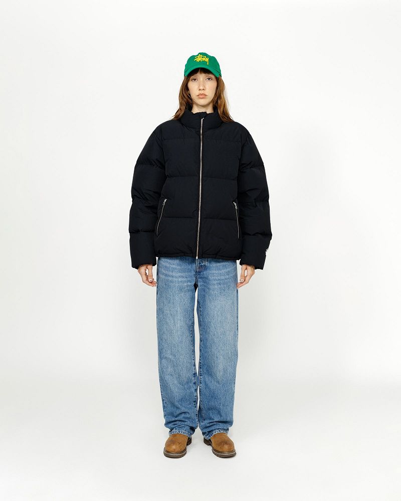 STUSSY DOWN PUFFER NYLON Noir | STUSSY-56364