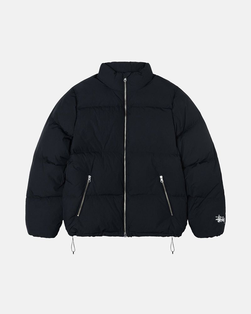 STUSSY DOWN PUFFER NYLON Noir | STUSSY-56364