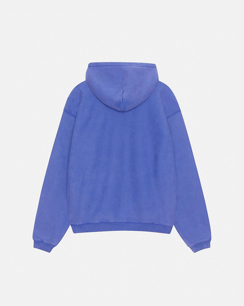STUSSY FADED GRAPHIC ZIP HOODIE Violette | STUSSY-55830