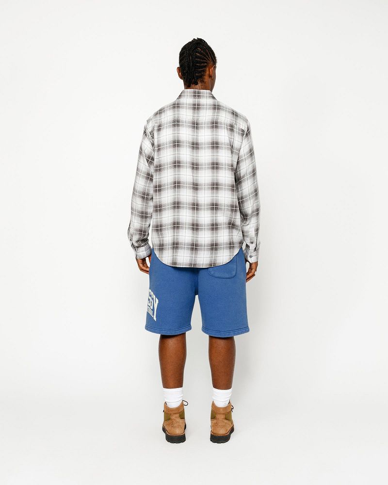 STUSSY FLEECE SHORT INTERNATIONAL Bleu | STUSSY-56044