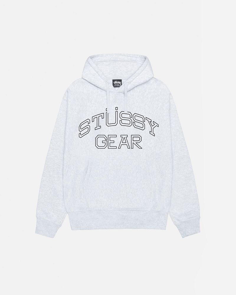 STUSSY GEAR HOODIE Grise | STUSSY-55847