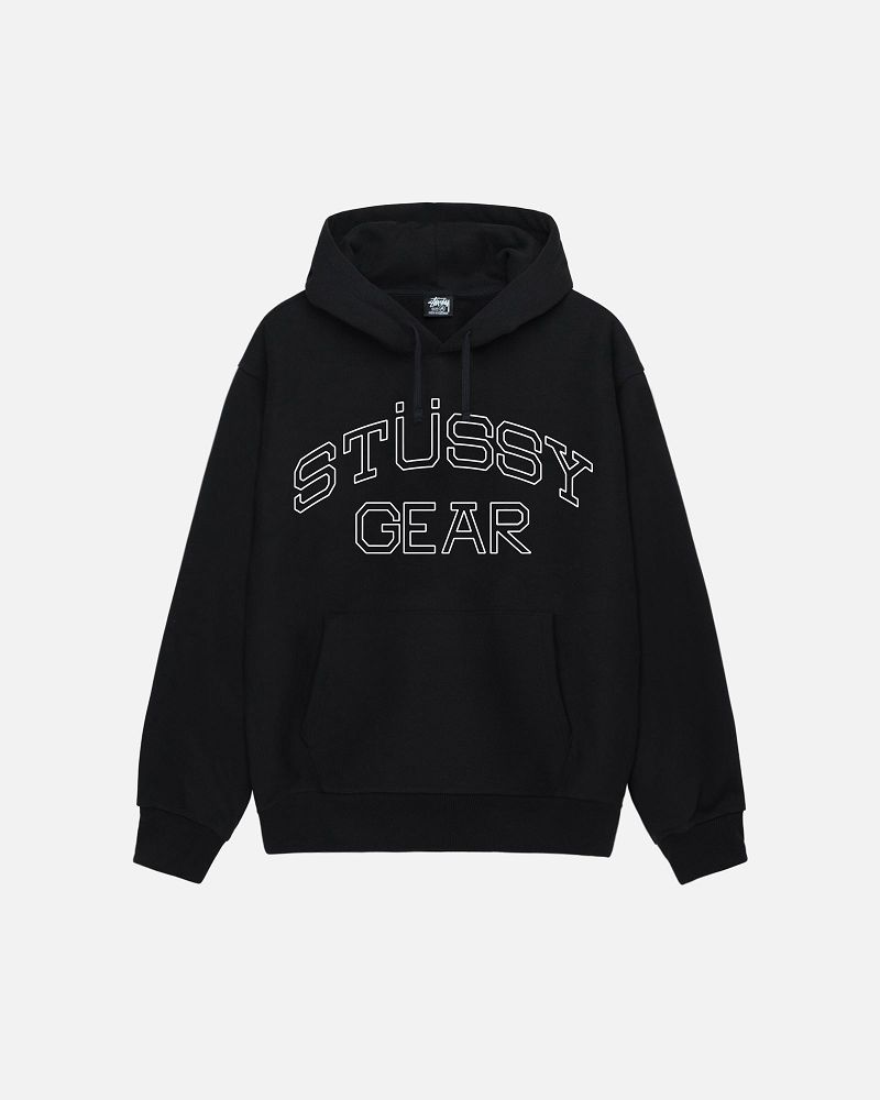 STUSSY GEAR HOODIE Noir | STUSSY-55846