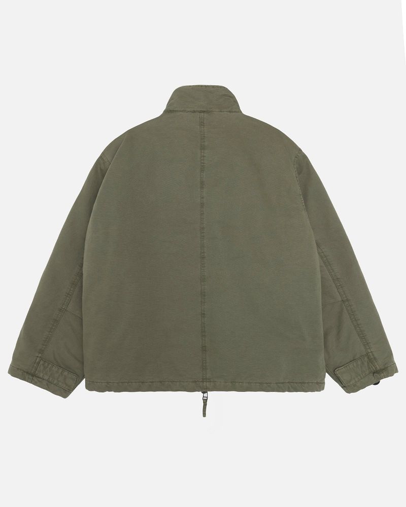 STUSSY INSULATED FIELD JACKET Vert Olive | STUSSY-56350