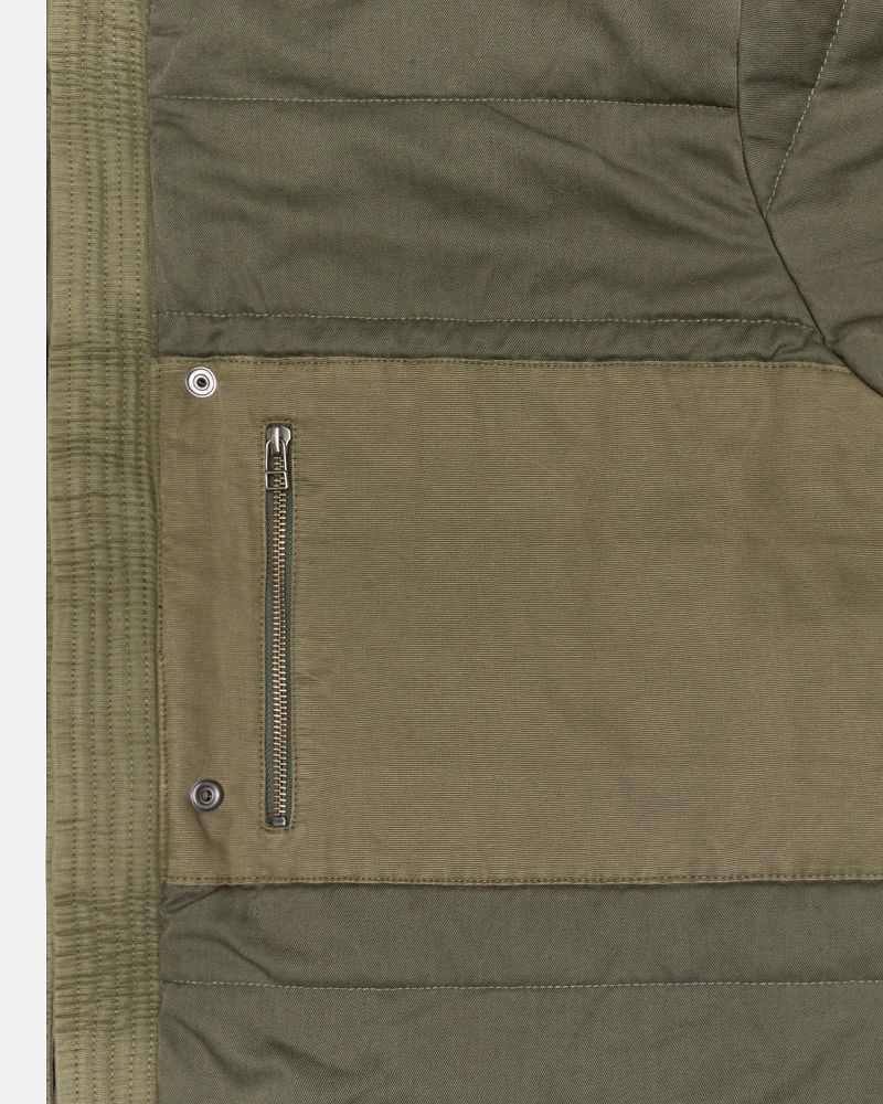 STUSSY INSULATED FIELD JACKET Vert Olive | STUSSY-56350