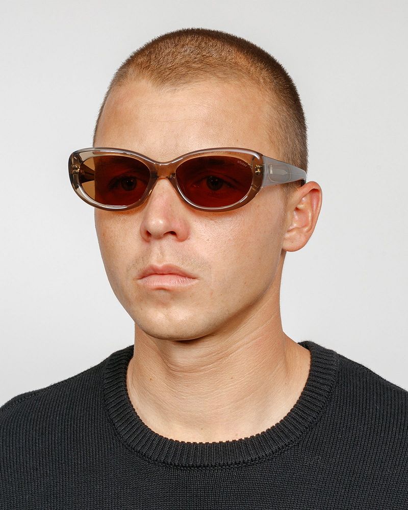 STUSSY JUNE SUNGLASSES Marron Marron | STUSSY-55950