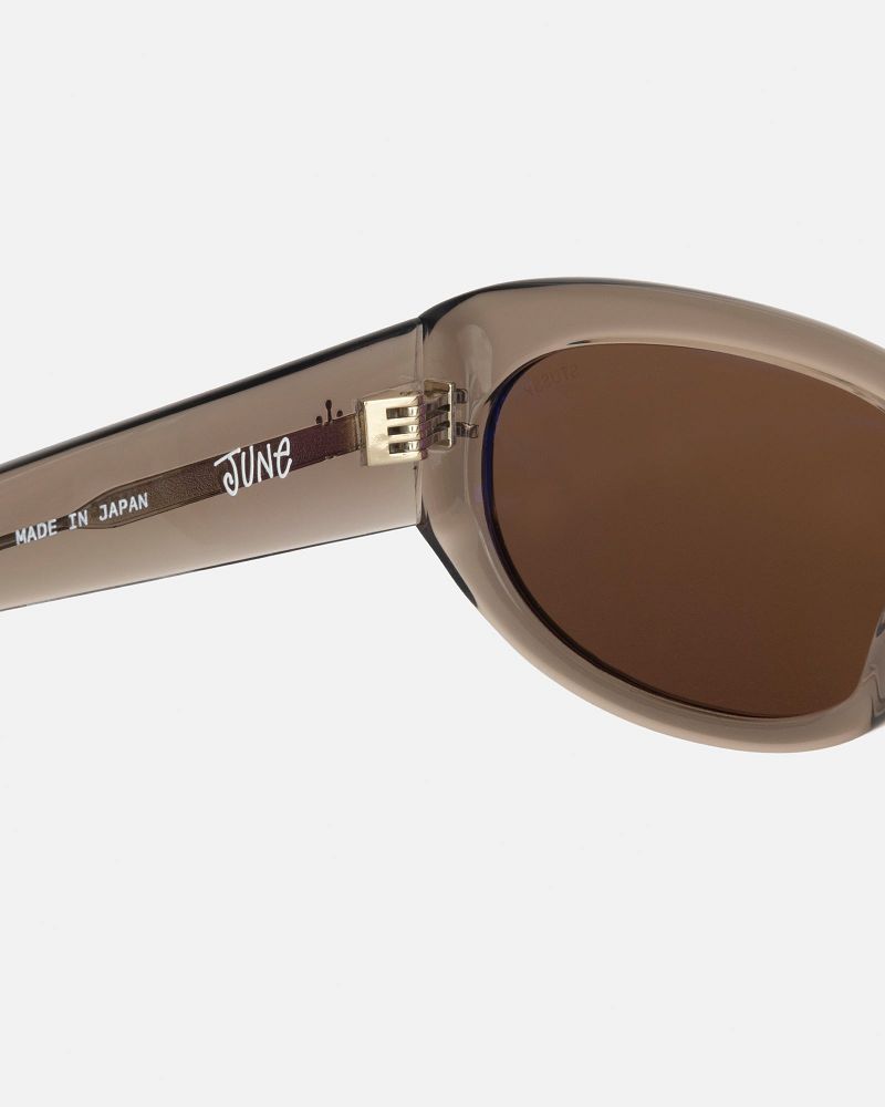 STUSSY JUNE SUNGLASSES Marron Marron | STUSSY-55950