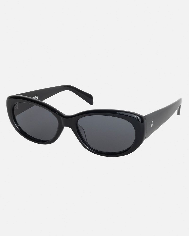 STUSSY JUNE SUNGLASSES Noir Noir | STUSSY-55949