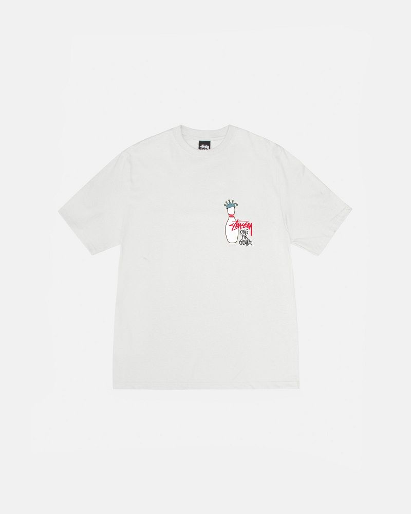 STUSSY KINGPIN TEE PIGMENT DYED Beige | STUSSY-56324