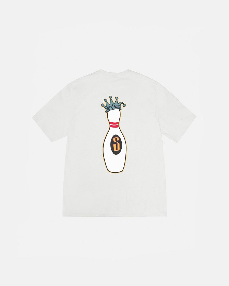 STUSSY KINGPIN TEE PIGMENT DYED Beige | STUSSY-56324