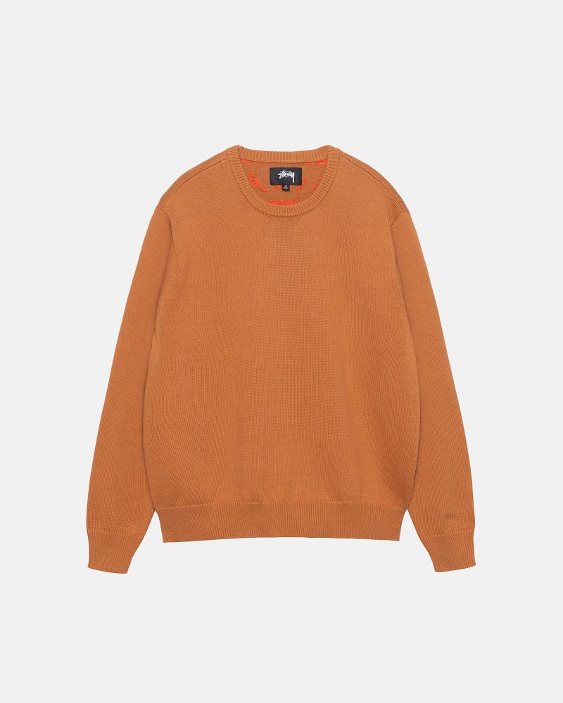 STUSSY LAGUNA ICON SWEATER Marron | STUSSY-56205