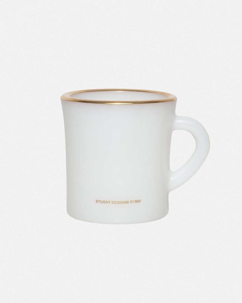 STUSSY LAGUNA MILK GLASS MUG | STUSSY-55865