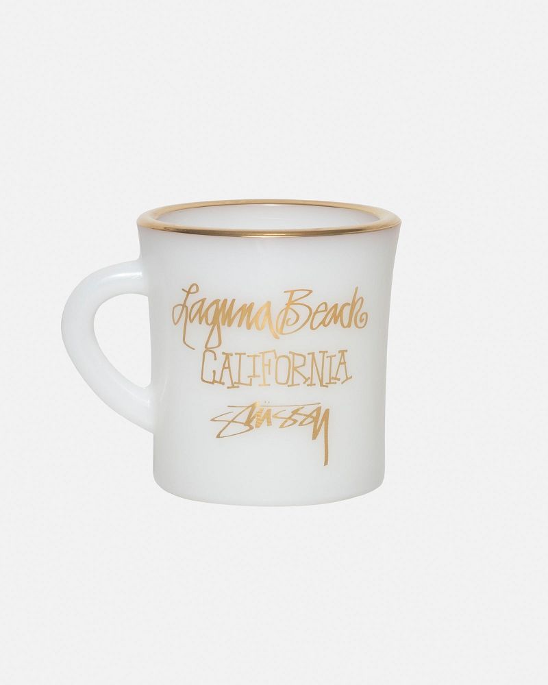 STUSSY LAGUNA MILK GLASS MUG | STUSSY-55865