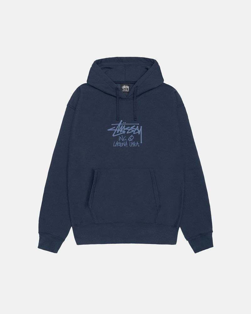 STUSSY LAGUNA USA HOODIE Bleu Marine | STUSSY-55844