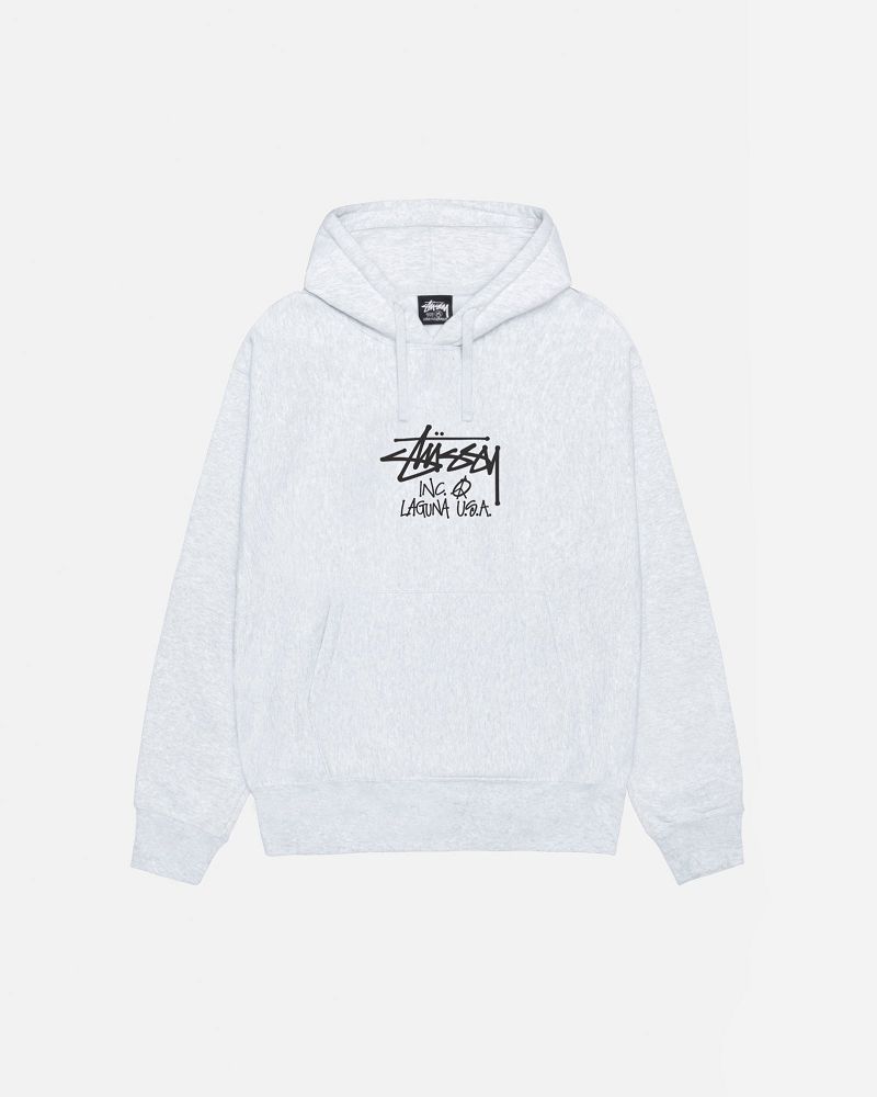STUSSY LAGUNA USA HOODIE Grise | STUSSY-55843