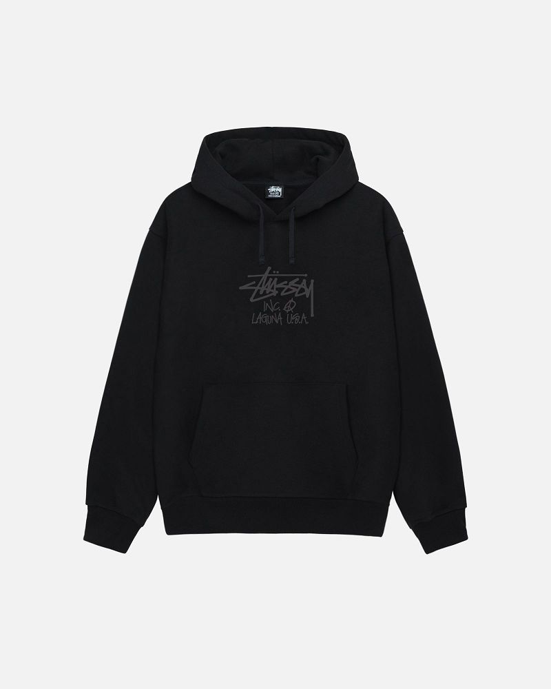 STUSSY LAGUNA USA HOODIE Noir | STUSSY-55842