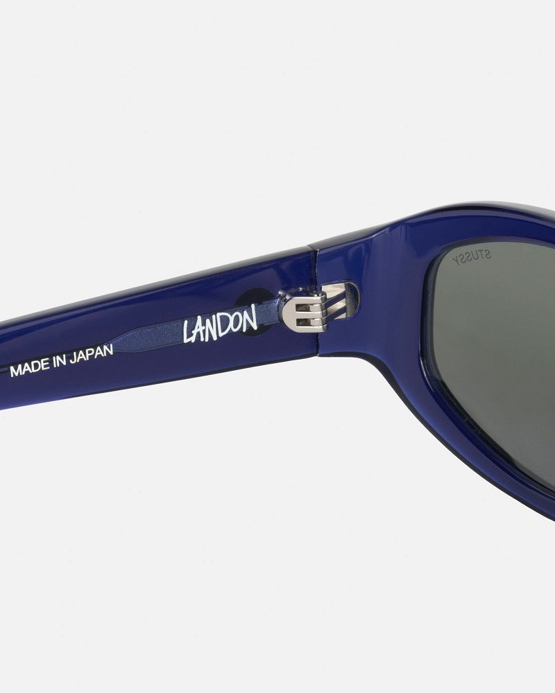 STUSSY LANDON SUNGLASSES Bleu | STUSSY-55922