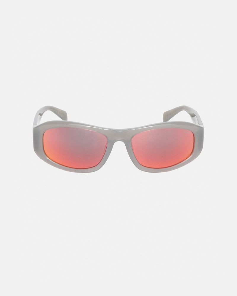 STUSSY LANDON SUNGLASSES Grise Argent | STUSSY-55924