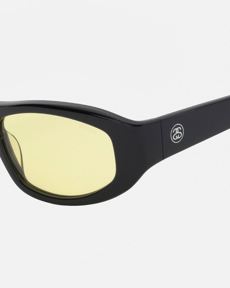 STUSSY LANDON SUNGLASSES Noir Jaune | STUSSY-55929
